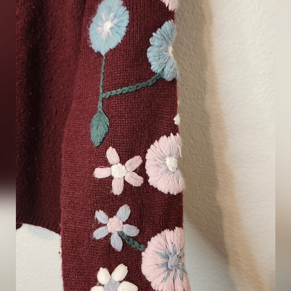 AMP Vintage Embroidered Sweater, Size L - Picture 5 of 10